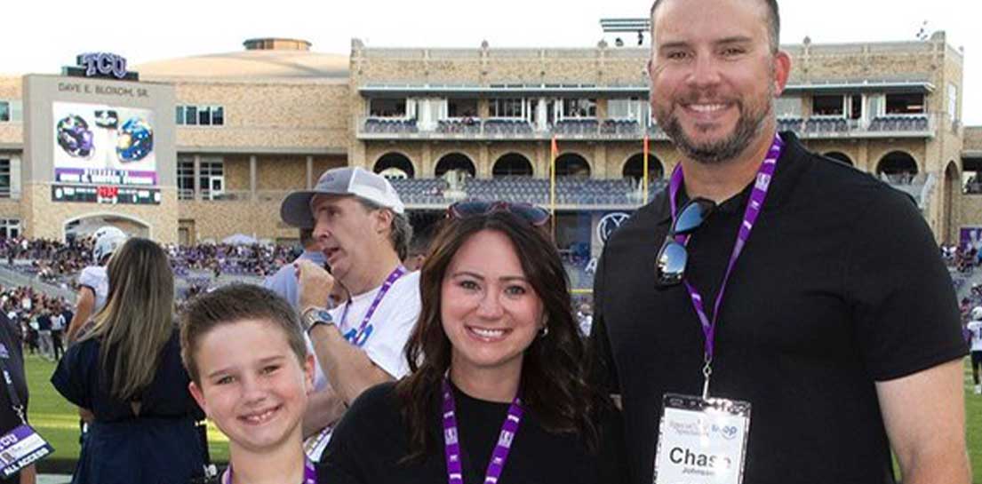 Abby Johnson and family