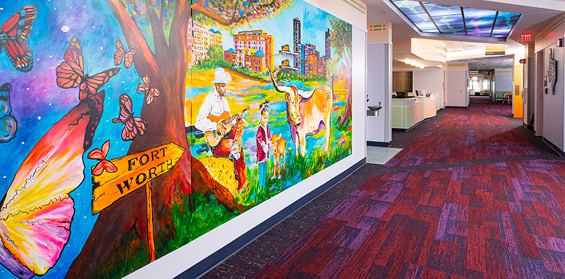 Jane and John Justin Institute for mind health entrance