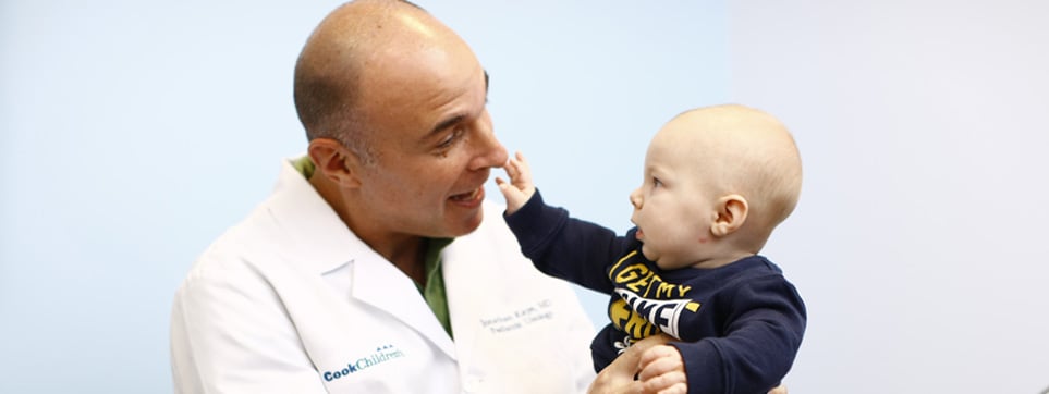 doctor with baby