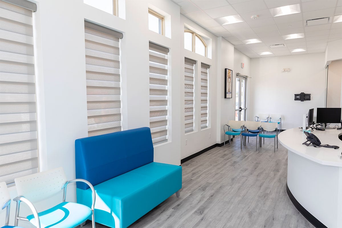 Interior of office