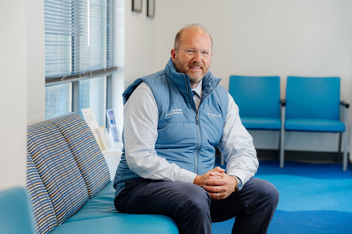 A pediatric physician at a primary care office in Plano, Texas
