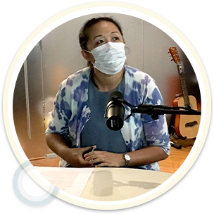 Dr. Zhao at microphone